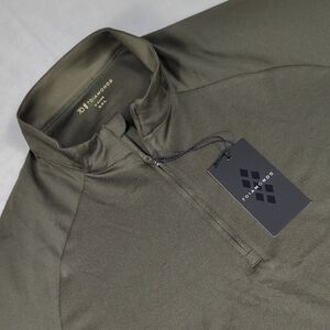 NEW 7 Diamonds A-game Quarter Zip Pullover Mens Olive Green Size XXL
